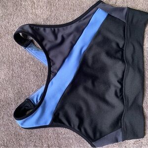 C9 by Champion Black and Blue Racerback Sports Bra